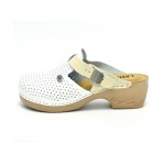 Saboti medicali Leon PU158, alb