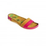 Saboti dama, de vara, din piele, Leon 990