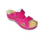 Saboti dama, de vara, din piele, Leon 910