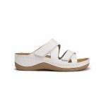 Saboti dama, de vara, din piele, Leon 906