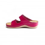 Saboti dama, de vara, din piele, Leon 905