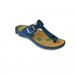 Saboti dama, din piele intoarsa, de vara, Leon 981