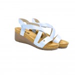 Sandale dama, din piele, de vara, Leon 1005