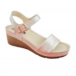 Sandale dama, de vara, din piele, Leon 1070