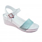 Sandale dama, de vara, din piele, Leon 1070