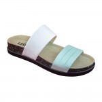 Saboti dama, de vara, din piele, Leon 1206