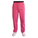 Pantalon unisex Lotus 2, cu elastic in talie, culoare roz prafuit, marimi extra large
