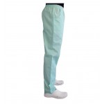 Pantalon unisex Lotus 2, cu elastic in talie, culoare verde menta, marimi extra large