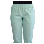 Pantalon unisex Lotus 2, cu elastic in talie, culoare verde menta, marimi extra large