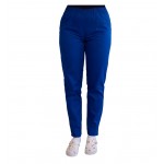 Pantalon unisex Lotus 2, cu elastic in talie, culoare albastru royal, marimi extra large