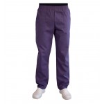 Pantalon unisex Lotus 2, cu elastic in talie, culoare indigo, marimi extra large