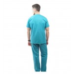 Costum medical Lotus 3, Basic 1 BBC, stretch, turcoaz