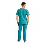 Costum medical Lotus 3, Basic 1 BBC, stretch, turcoaz