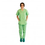 Costum medical Lotus 3, Basic 1 BBC, stretch, verde island