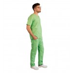 Costum medical Lotus 3, Basic 1 BBC, stretch, verde island