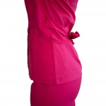 Bluza kimono cu maneca scurta Lotus 3, BBC, stretch, fucsia