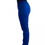 Pantalon unisex Lotus 1, cu elastic in talie, albastru royal