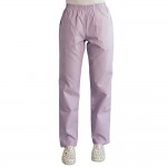 Pantalon unisex Lotus 1, cu elastic in talie, lila