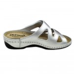 Saboti medicali Dr. Feet ART.2127/6, argintiu