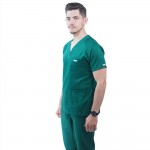 Costum medical Lotus 3, Basic 2, BBC, stretch, verde hunter