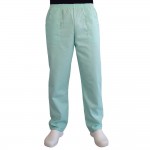 Pantalon unisex Lotus 3, BBC, stretch, cu elastic in talie, verde menta