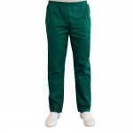 Pantalon unisex Lotus 3, BBC, stretch, cu elastic in talie, verde hunter