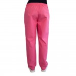 Pantalon unisex Lotus 3, BBC, stretch, cu elastic in talie, roz prafuit
