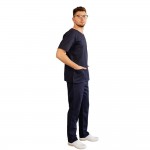 Costum medical Lotus 2, Basic 1, bleumarin