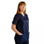 Costum medical Lotus 2, Basic 1, bleumarin