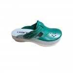 Saboti medicali Leon PU156, verde