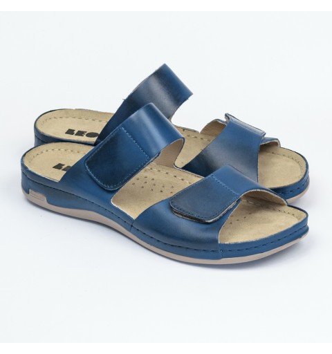 Saboti dama, din piele, de...